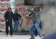 Student riots in Greece in 2008 erupted as a dissatisfaction to high unemployment rate and corruption in this EU state.