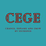 Logo for Change, Explore and Grow by Exchange