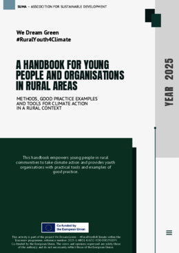 Publication on exchange and methods for working with young people WeDreamGreen RuralYouth4Climate