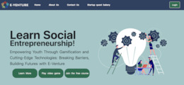 e-Venture: "Promoting youth entrepreneurship with few opportunities in Europe", the Guide