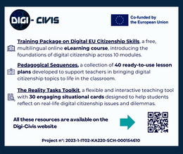 “Digi-Civis Project”: Training Materials to Teach Digital Citizenship Education