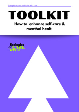 TOOLKIT How to  enhance self-care & menthal healt