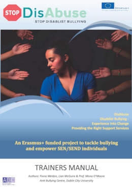 DisAbuse - Training course Manual for Trainer and Modules to prevent and contrast bullying, particularly for subjects with special needs. 