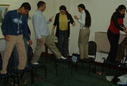 Participants energising