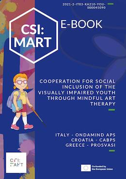 E-book and audiobook „Mindful Art therapy for youth with Visual Impairments: a methodological guidebook“
