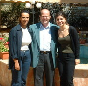 Fatima Lanaan (NA BE-FR), Bernard Abrignani (SALTO), Elisa Aslanian (NC Lebanon)