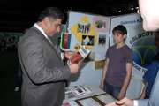 Minister Azad Rahimov at  the youth forum