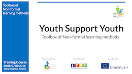 Toolbox of non-formal learning methods Youth Support Youth