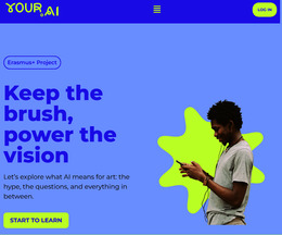 YOUR-AI Online Training Course for Young Artists and Youth Wokers - AI in Creative Practice