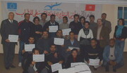 Surviving participants with their certificate