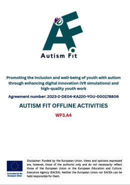 Offline activities AUTISMFIT Project n: 2023-2-DE04-KA220-YOU-0000178806