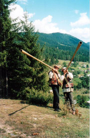 Hutsul's Trembitas