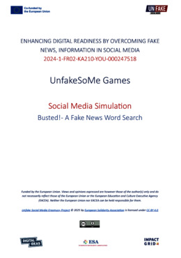 Unfake Social Media - Social Media Simulation Games - Game 2 Busted 