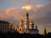 Moscow's Kremlin, golden copulas...