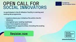 Open call for social innovators