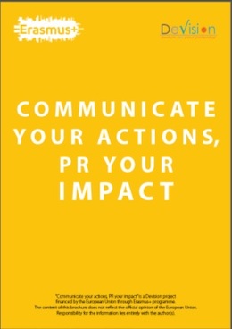 Communication and PR methods for promoting your NGO - brochure