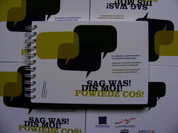 "Sag was! Dis moi! Powiedz Coś!" - Language Animation