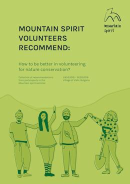 Mountain spirit volunteers recommend: How to be better in volunteering for nature conservation