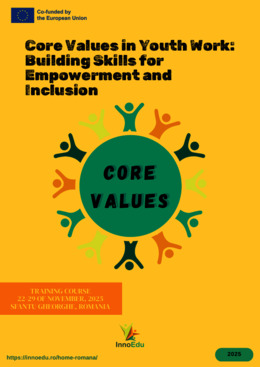 E-Booklet: Core values in youth work: building skills for empowerment and inclusion TC