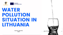 Water pollution situation in Lithuania (2024)