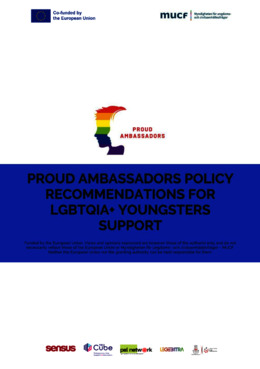 Proud Ambassadors Policy Brief: Supporting LGBTQIA+ Youth Mental Well-being and Inclusion